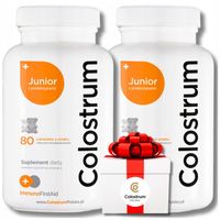 Colostrum dla dzieci junior probiotyk witaminy C cynk odporność kości