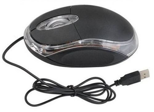 Mysz optyczna przewodowa USB myszka PC komp Basic na Arena.pl