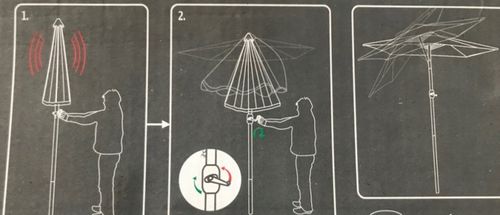 Parasol ogrodowy z oświetleniem LED 270cm beżowy z na Arena.pl