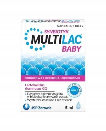 Multilac Baby Synbiotyk 2 x 5 ml na Arena.pl