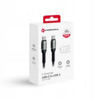 2 x FORCELL F-ENERGY C263 kabel Typ C do Typ C QC4.0 PD 5A 240W Cafule 1,2