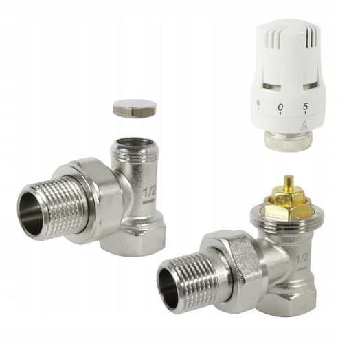 Zestaw termostatyczny kątowy Diamond ART.412.ZEST.TERM.KĄT na Arena.pl