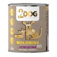2Dog mokra karma wołowina z cielęcina 800g