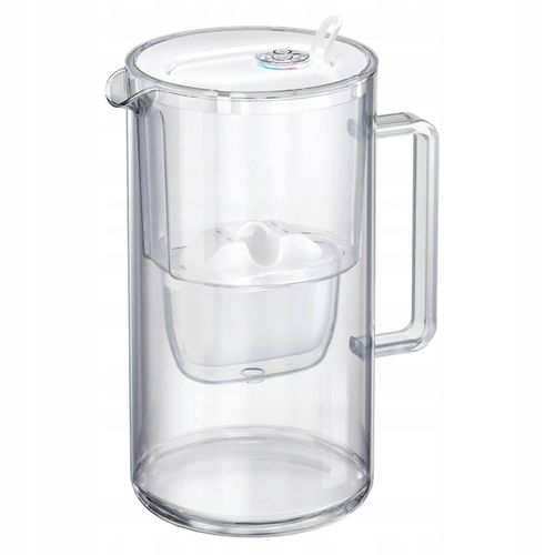 Dzbanek szklany filtrujący do wody Aquaphor Glass biały 10 filtrów MaxforMg na Arena.pl