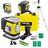 Laser krzyżowy zielony 2x360° Nivel System CL2G + statyw SJJ-M1 EX