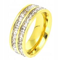 OBRĄCZKA PIERŚCIONEK STAL CHIRURGICZNA roz.25