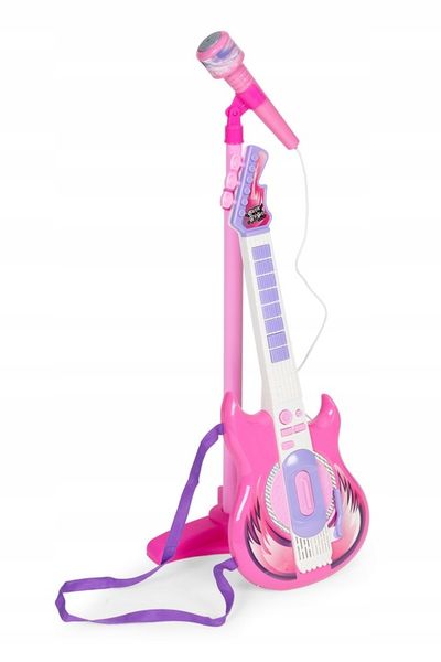 GITARA ELEKTRYCZNA MIKROFON STATYW DLA DZIECI MP3 zdjęcie 12