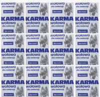 10kg Mięso mrożone 100% wołowe kostki dla psa BARF