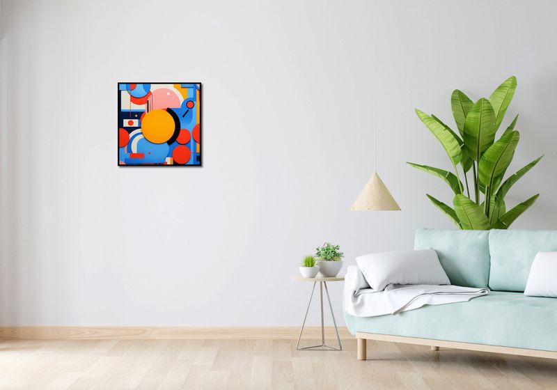 Plakat 50x50cm Kalejdoskop Emocji zdjęcie 4