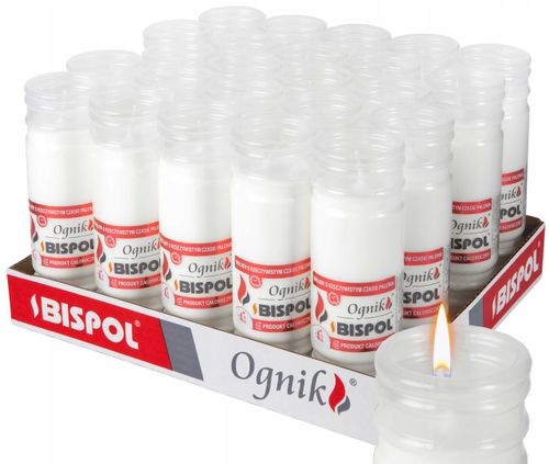 bispol - wkład zalewany ognik wp4 - 24 szt. na Arena.pl