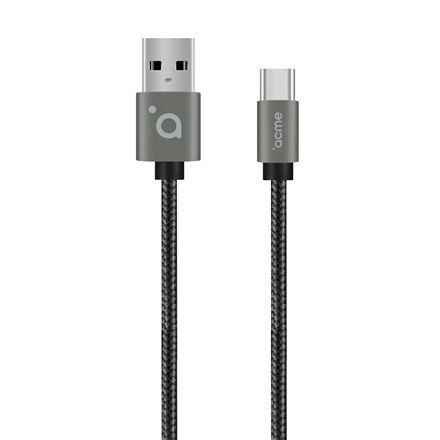 Acme Cable CB2041G 1 m, Space Gray, USB A, Type-C na Arena.pl