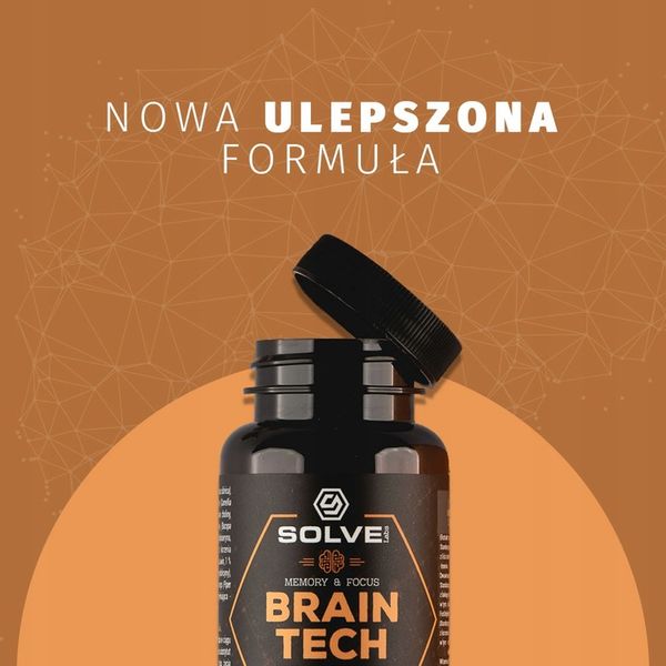 Brain Tech 60 - Solve Labs - Pamięć Koncentracja zdjęcie 6