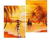 80X70CM CHWILA SPOKOJU DUO OBRAZ