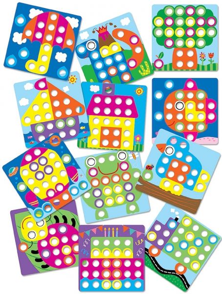 Mozaika dla Maluszka 12 obrazków 45 elementów zdjęcie 4