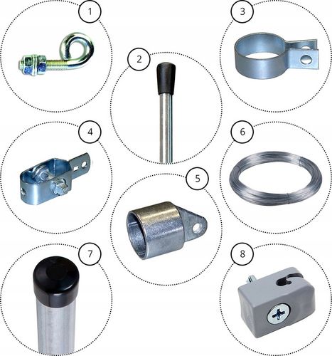 SIATKA OCYNKOWANA 6x6cm wys.1,20m, drut 2,5mm -10m na Arena.pl