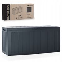 Skrzynia Ogrodowa Balkonowa Prosperplast WoodeBox 280L Duża Schowek