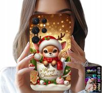 ETUI DO SAMSUNG GALAXY S24 ULTRA - RENIFEREK SŁODKI RENIFER ŚWIĄTECZNE WZÓR