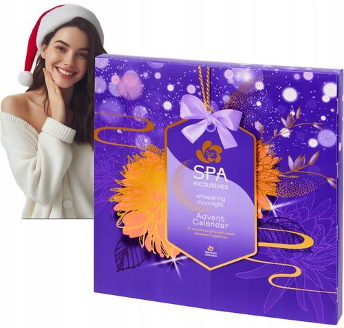 KALENDARZ ADWENTOWY ZESTAW Z KOSMETYKAMI 24 SZT PREZENT DLA KOBIET VEGAN na Arena.pl