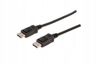 2 x Kabel 2m DisplayPort M - DisplayPort M HQ czarny