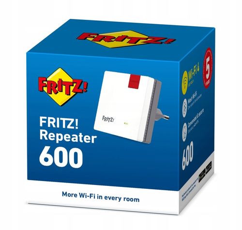 Mocny wzmacniacz Wi-Fi Mesh FRITZ!Repeater 600 na Arena.pl