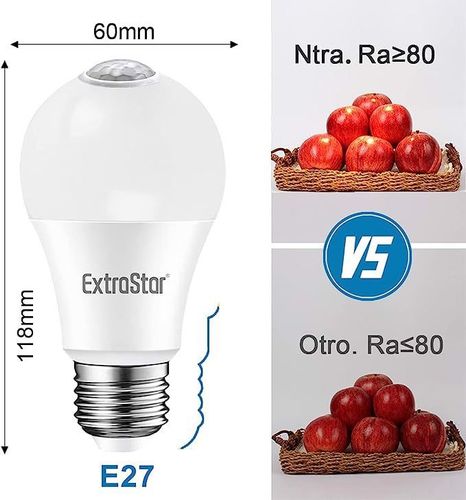 Żarówka LED z czujnikiem podczerwieni E27 7W 6500K na Arena.pl