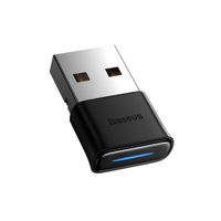 mini adapter bluetooth 5.0 usb odbiornik nadajnik do komputera czarny