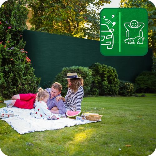 SIATKA CIENIUJĄCA 1,5x50m MASKUJĄCA MATA NA PŁOT OGRODZENIE OSŁONA 90% na Arena.pl