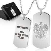 NIEŚMIERTELNIK stal chirurgiczna PREZENT dla NIEGO + GRAWER GRATIS