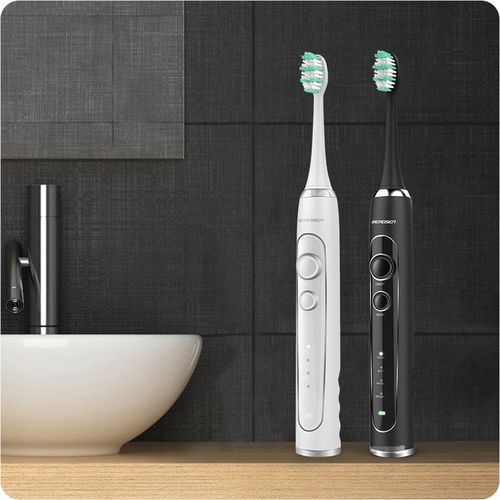 2x SZCZOTECZKA SONICZNA ELEKTRYCZNA DO ZĘBÓW ZESTAW BERDSEN DUO 6 na Arena.pl