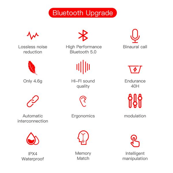 ND41_dS_59428 Słuchawki bluetooth E6s czarny zdjęcie 9