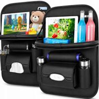 2x Organizer Samochodowy Na Tablet Kubek Fotel Ochraniacz Uchwyt Półka