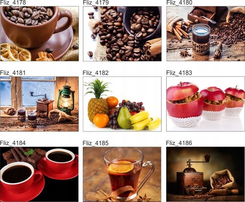 FOTOTAPETA kuchenna KAWA COFFEE FILIŻANKI na Arena.pl