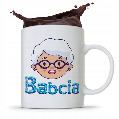 Kubek Dla Babci Na Imieniny Babcia Z Nadrukiem Ze Zdjęciem na Arena.pl