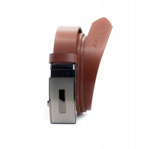 PASEK SKÓRZANY MĘSKI DO SPODNI SKÓRA NATURALNA AR na Arena.pl