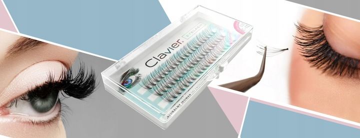 Clavier Kępki Rzęs Classic 8mm zdjęcie 3