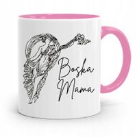 Kubek Różowy Prezent Mamy Matki Boska Mama Z Nadrukiem Ze Zdjęciem