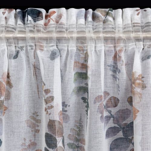 Zasłona gotowa na taśmie MARINA 140x270 Eurofirany stalowy na Arena.pl