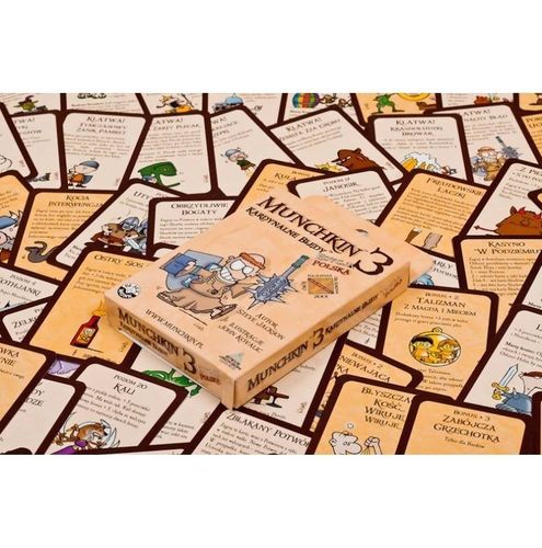Gra Munchkin 3 Kardynalne Błędy Dodatek na Arena.pl