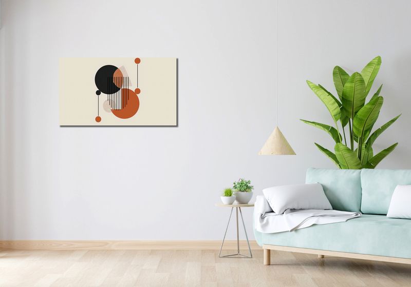 Obraz 90x50cm Dynamika i Kształt zdjęcie 2