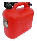 KANISTER 10L PLASTIKOWY - CZERWONY