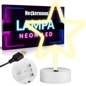 Neon Led Heckermann Stojący Gwiazda