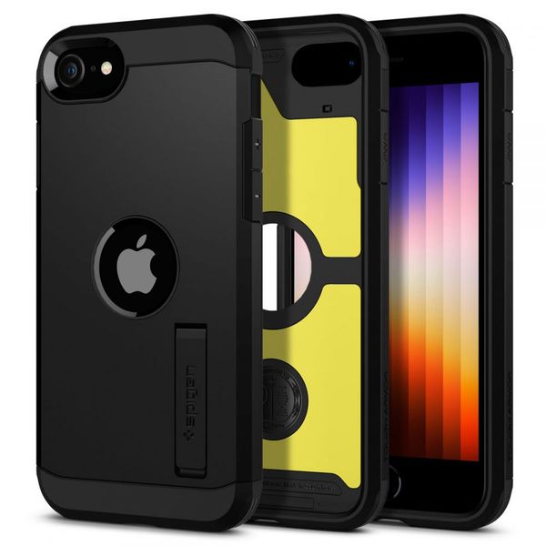 SPIGEN TOUGH ARMOR IPHONE SE 2020 / 2022 BLACK zdjęcie 1