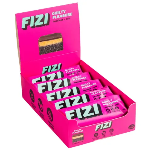 Baton w Polewie Czekoladowej „hazelnut + Salt” Fizi, 45g na Arena.pl