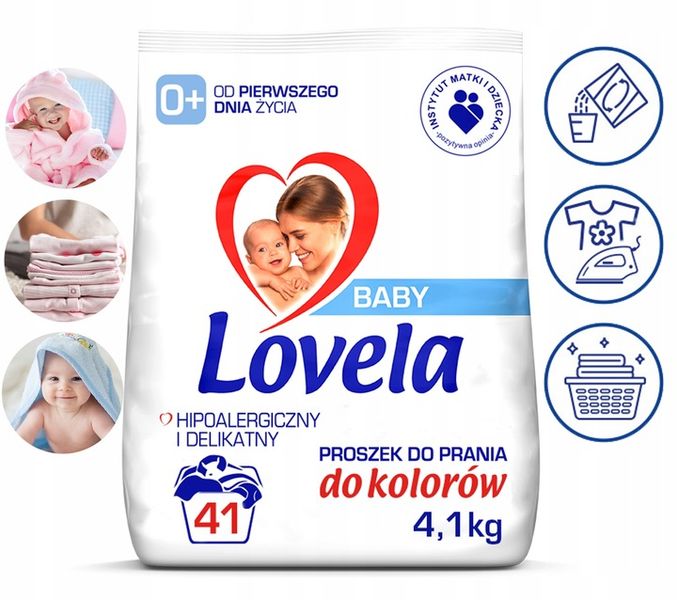 Lovela proszek do prania kolorów 4,1 kg zdjęcie 4