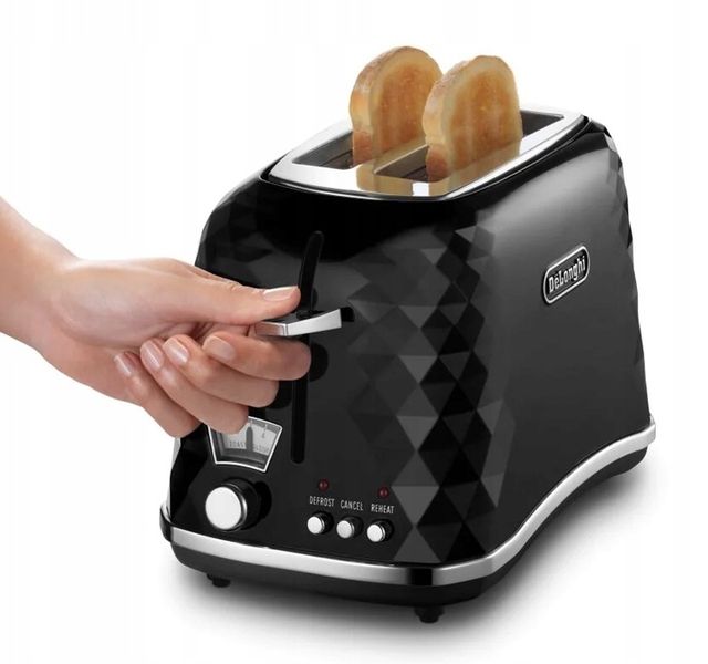 Toster De'Longhi Brillante CTJ 2103.BK zdjęcie 2