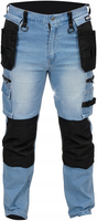SPODNIE ROBOCZE OCHRONNE MONTERSKIE JEANS ROZM. XL
