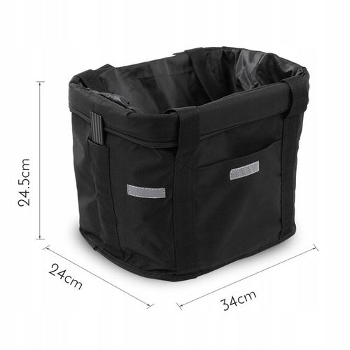 KOSZYK NA KIEROWNICĘ DO ROWERU + TORBA 10L na Arena.pl