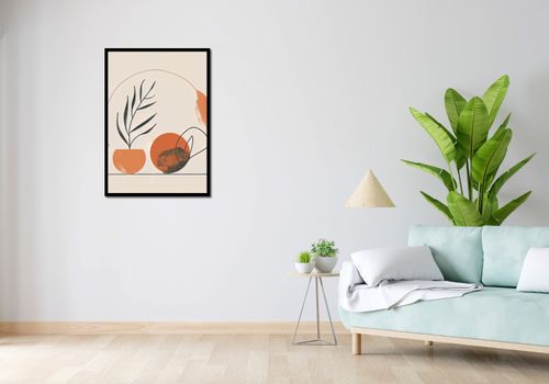 Plakat 64x90cm Tonacja Pasteli na Arena.pl