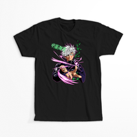 Koszulka Czarna Jujutsu Kaisen - WYBIERZ KOLOR KOSZULKI I FASON Męska 3XL