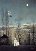 Plakat 13x18cm Carnival Evening, Rousseau Vintage do Salonu